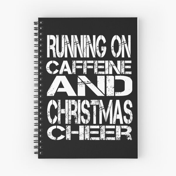 Item preview, Running On Caffeine & Christmas Cheer -  Coffee lovers Gift designed and sold by AYMEDD.