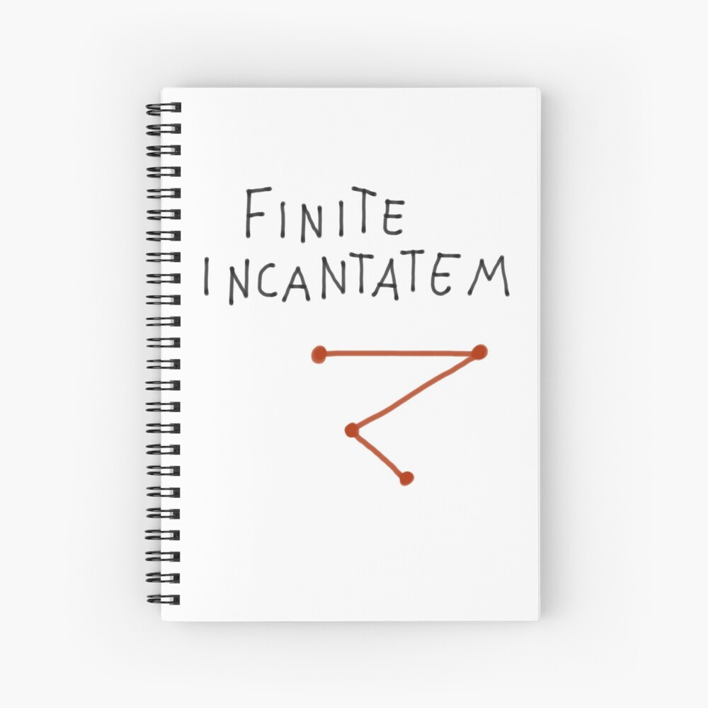 finite incantatem Journal for Sale by mscranton19 | Redbubble