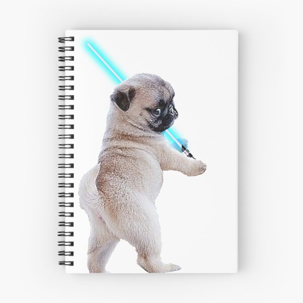 Item preview, Pug with Lightsaber designed and sold by whistle48sho.