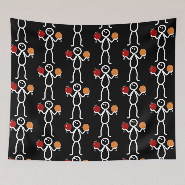 Item preview, Stickman / Apples And Oranges designed and sold by LotusCreations.