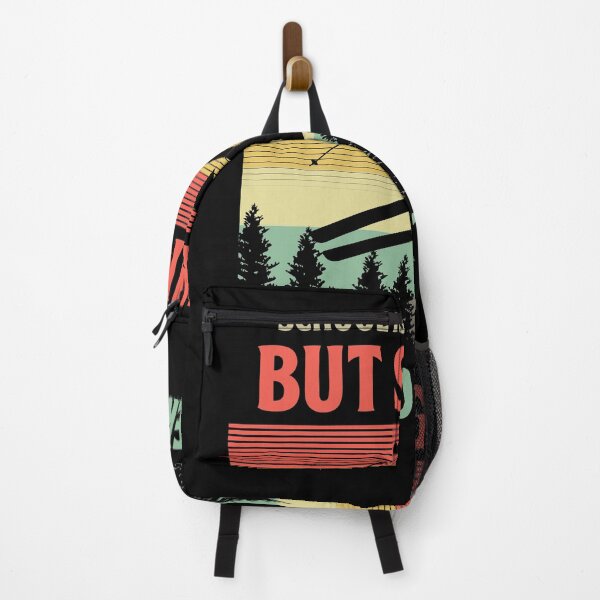 Item preview, School Is Important But Skiing Is Importanter Skiers Gift designed and sold by MakeGoodChoices.