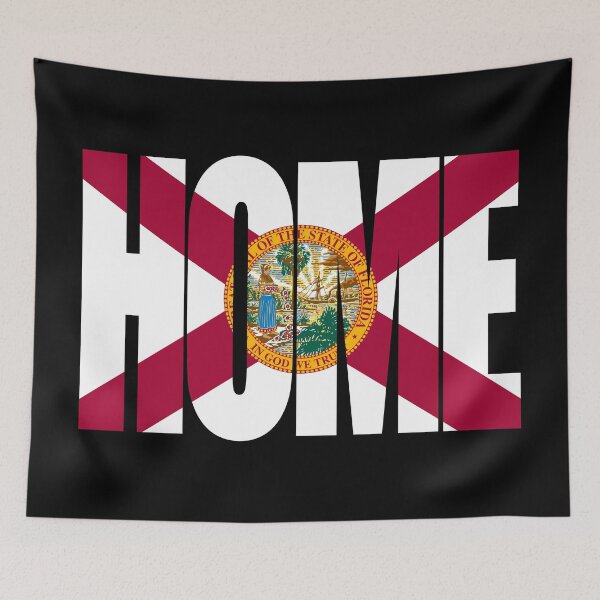 Item preview, Florida Home - State Flag designed and sold by DonDota.