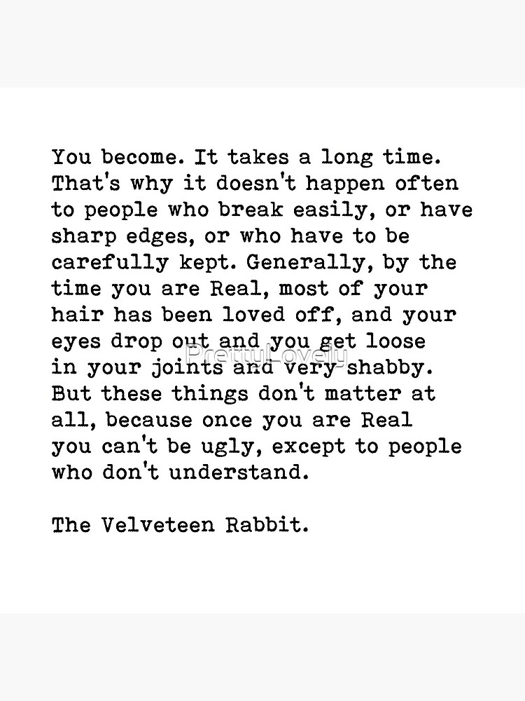 The Velveteen Rabbit, by PrettyLovely