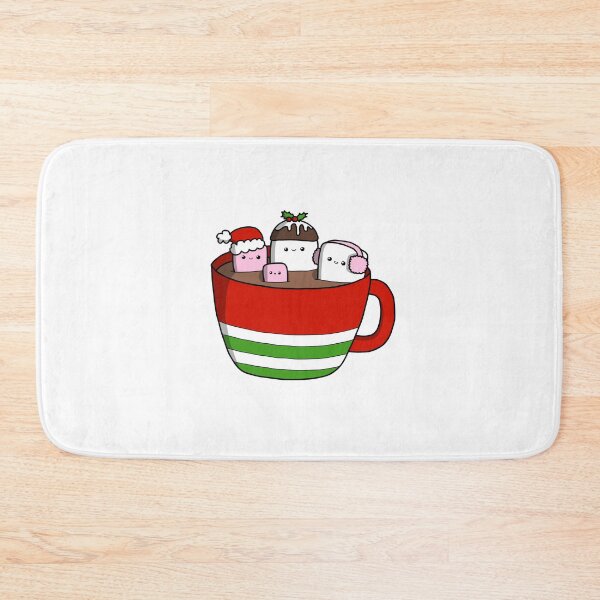 Item preview, Merry Marshmallows (Cute Christmas Hot Chocolate) designed and sold by MintyMakes.