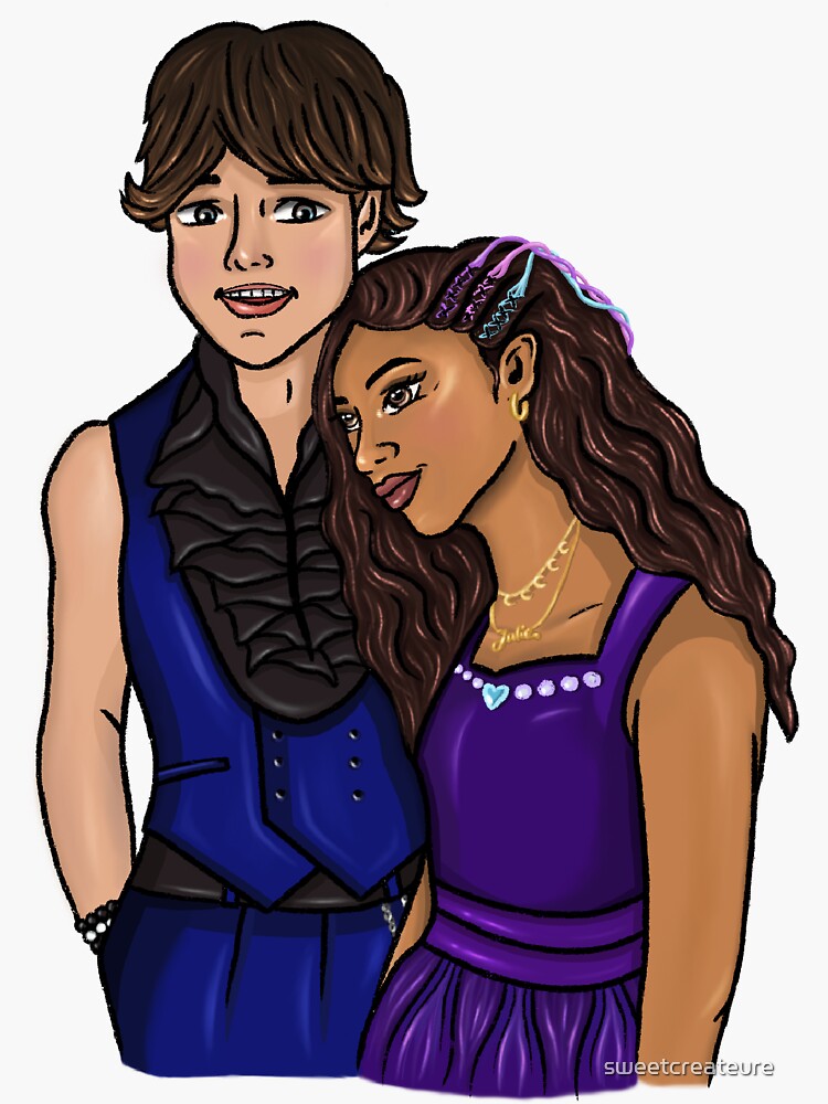 Julie and Luke Julie and the Phantoms Sticker