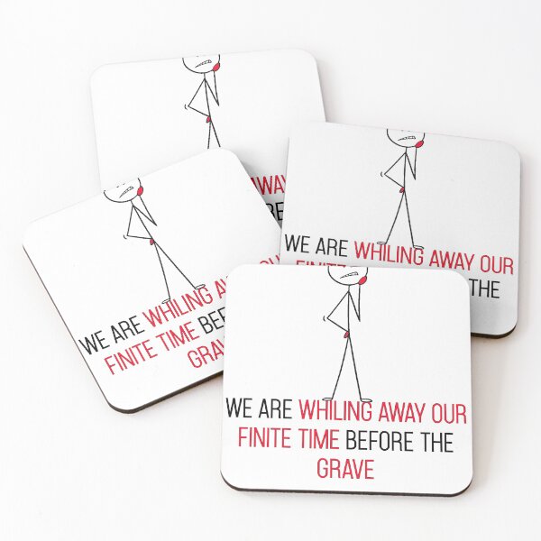 Item preview, Would I Lie to You? - "We Are Whiling Away Our Finite Time Before The Grave" (WILTY MEME) designed and sold by Mr-Mitchell.