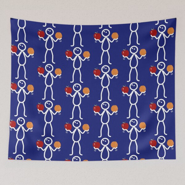 Item preview, Stickman / Apples And Oranges designed and sold by LotusCreations.