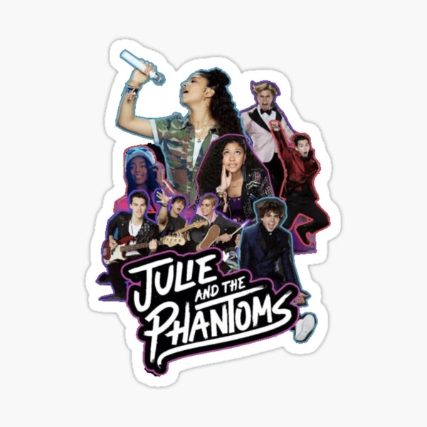 Julie et les fantômes - Julie les fantômes 3 garçons | best-seller JULIE ET LES FANTÔMES Sticker
