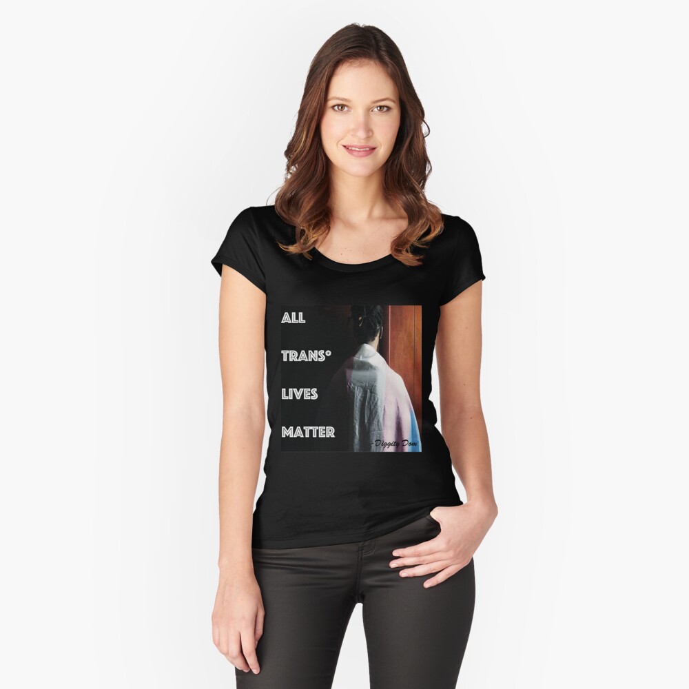 Item preview, Fitted Scoop T-Shirt designed and sold by DiggityDom.