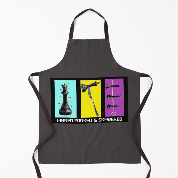 Item preview, CHESS PINNED FORKED & SKEWERED designed and sold by onemoormove.
