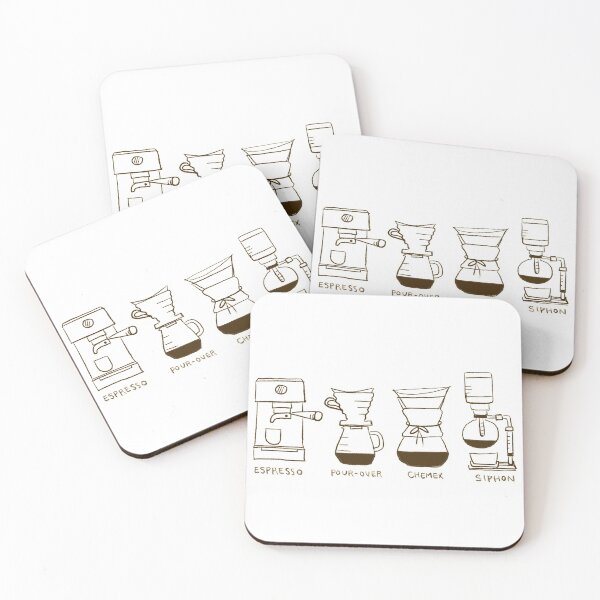 Item preview, Coffee, Brewing Methods, Espresso, Pour Over, Chemex designed and sold by SHiNStudio.