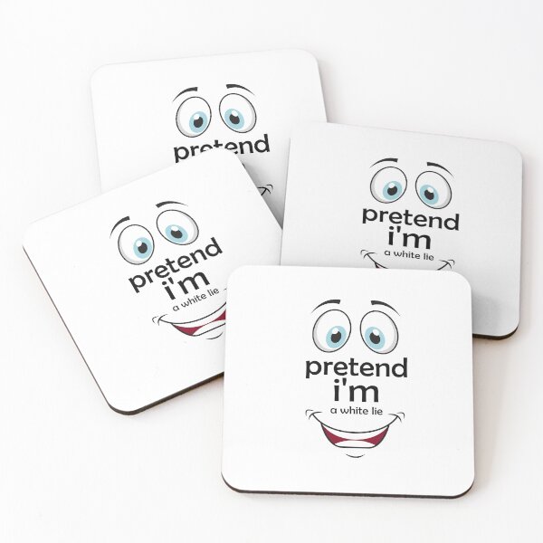 Item preview, Pretend I'm A White Lie : Cute Gift Ideas designed and sold by Brother's Clothing.