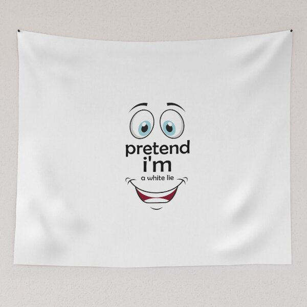 Item preview, Pretend I'm A White Lie : Cute Gift Ideas designed and sold by Brother's Clothing.