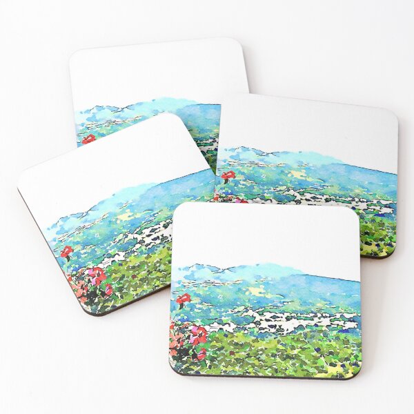 Item preview, Borrello: landscape with flowers designed and sold by Giuseppe Cocco.