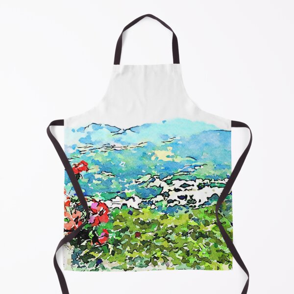 Item preview, Borrello: landscape with flowers designed and sold by Giuseppe Cocco.
