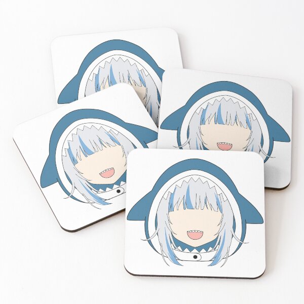 Item preview, Gawr Gura Minimalist | Version 2 | Hololive English designed and sold by mangaBear.