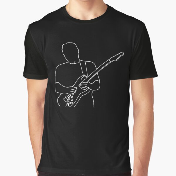 David Gilmour Minimalistic Design Graphic T-Shirt
