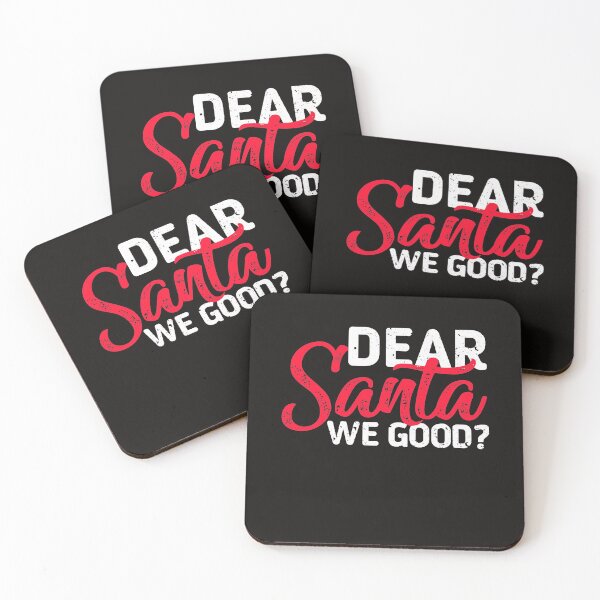 Item preview, Dear Santa We Good? Funny Christmas quote  designed and sold by 96design.