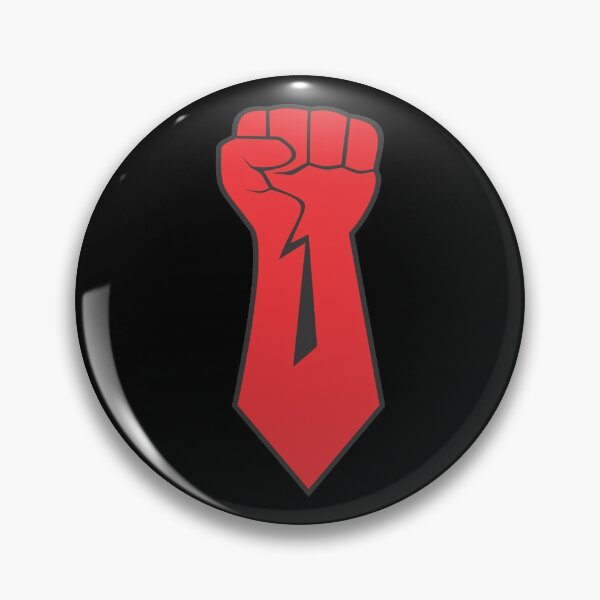 Item preview, Raised Red Fist  designed and sold by Sinfamous.