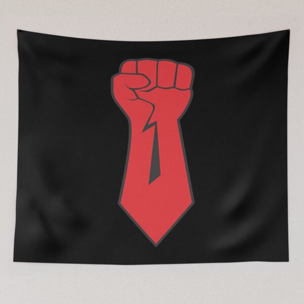 Item preview, Raised Red Fist  designed and sold by Sinfamous.
