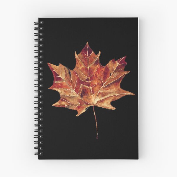 Item preview, Maple Tree Autumn Leave designed and sold by María Casas Watercolour Designs.