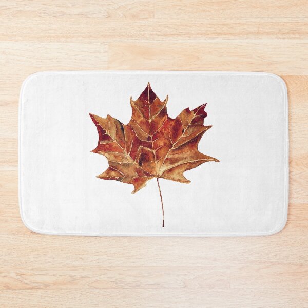 Item preview, Maple Tree Autumn Leave designed and sold by María Casas Watercolour Designs.