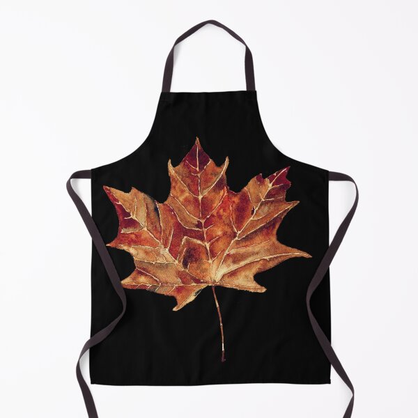 Item preview, Maple Tree Autumn Leave designed and sold by María Casas Watercolour Designs.