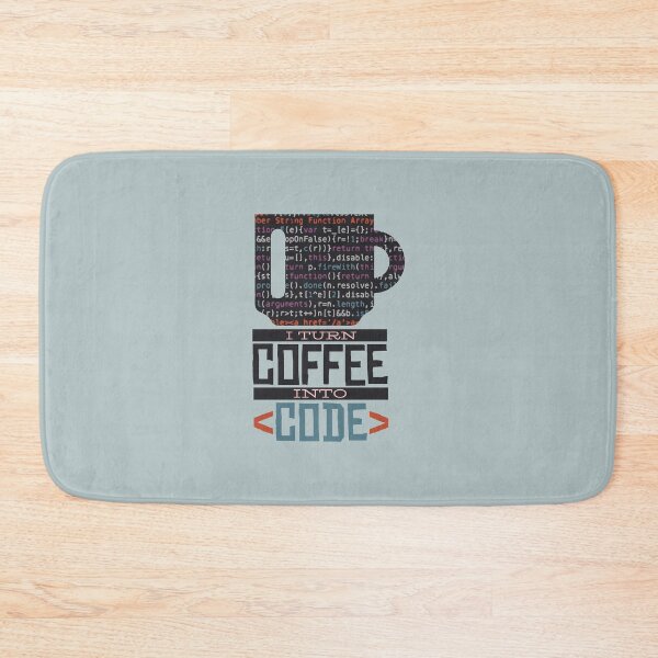 Item preview, I Turn Coffee Into Code ... Coffee Loving Programmer  designed and sold by AwesomeProject.