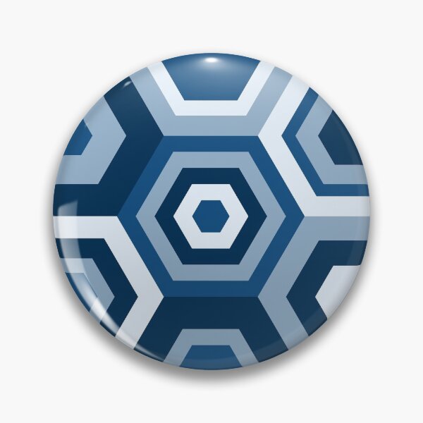 Item preview, Classic Blue Hexas designed and sold by artsytoo.
