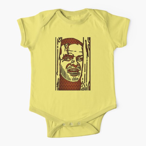 The Shining "Carpet Face" Short Sleeve Baby One-Piece