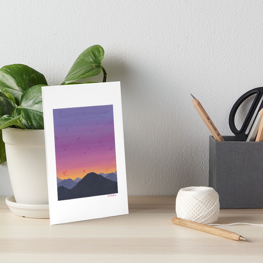 Item preview, Art Board Print designed and sold by vmhmade.