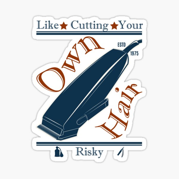 Hair Cutting Stickers Redbubble