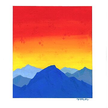 Artwork thumbnail, Fiery Sunrise  by vmhmade