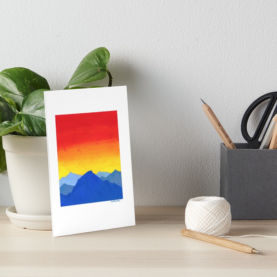 Item preview, Art Board Print designed and sold by vmhmade.