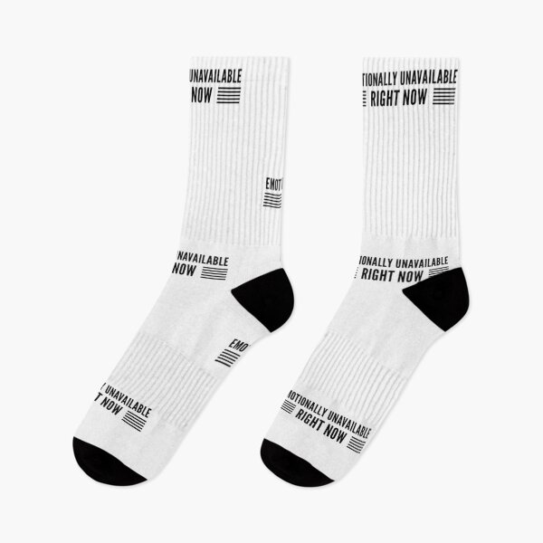 Item preview, Emotionally unavailable right now mental health awareness  designed and sold by WearwhatUthink.
