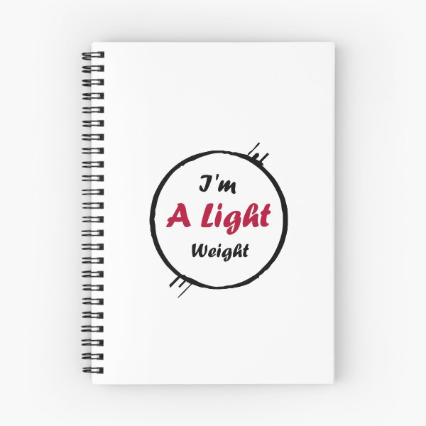 Item preview, I'm A Light Weight : Cute Gift Ideas designed and sold by Brother's Clothing.