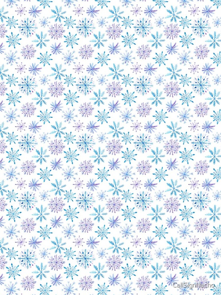 Thumbnail 4 of 4, iPhone Case, snowflakes designed and sold by CallSignNacho.