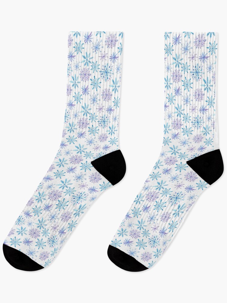 Thumbnail 1 of 5, Socks, snowflakes designed and sold by CallSignNacho.