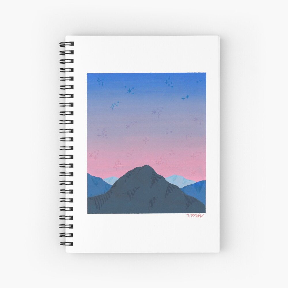 Item preview, Spiral Notebook designed and sold by vmhmade.