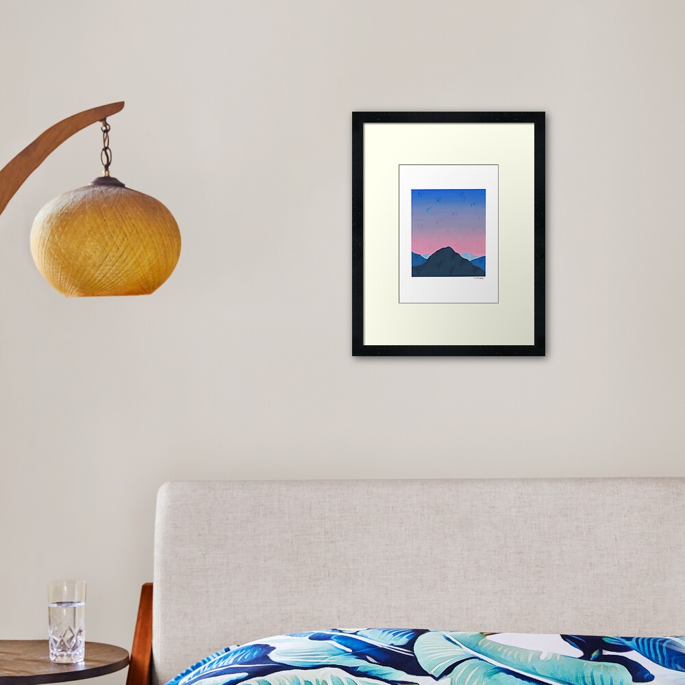 Item preview, Framed Art Print designed and sold by vmhmade.