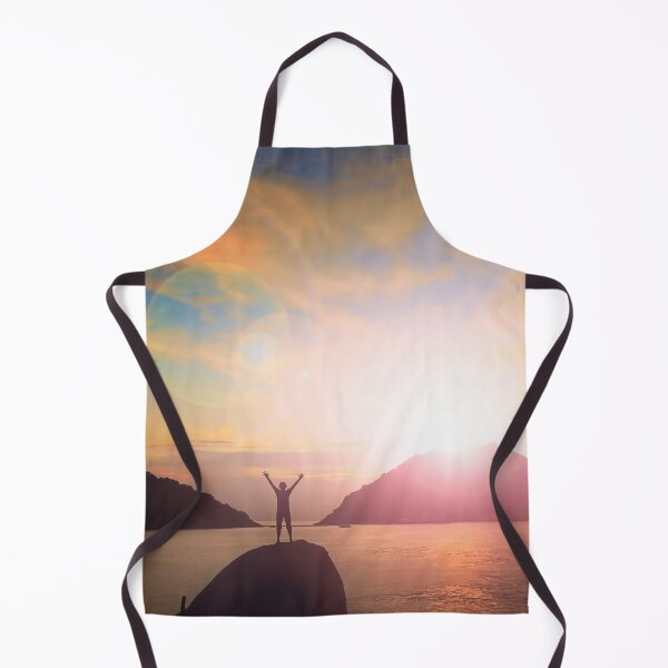 Item preview, Joyful Inspiring Sunset - Ocean - Island designed and sold by ittybittyowl.