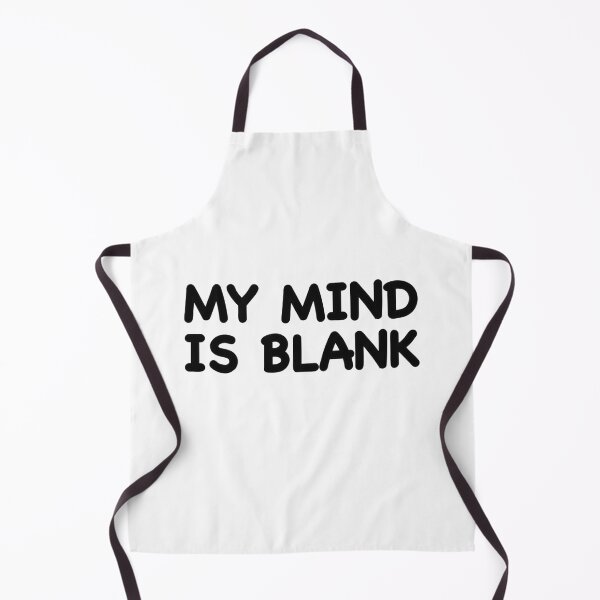 Item preview, My Mind is Blank designed and sold by popculturechick.