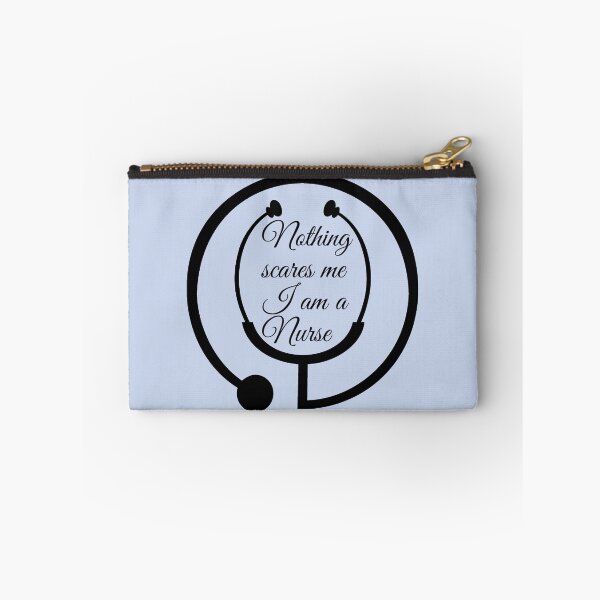 Item preview, Nothing scares me I am a Nurse in Blue designed and sold by LusterGirl.