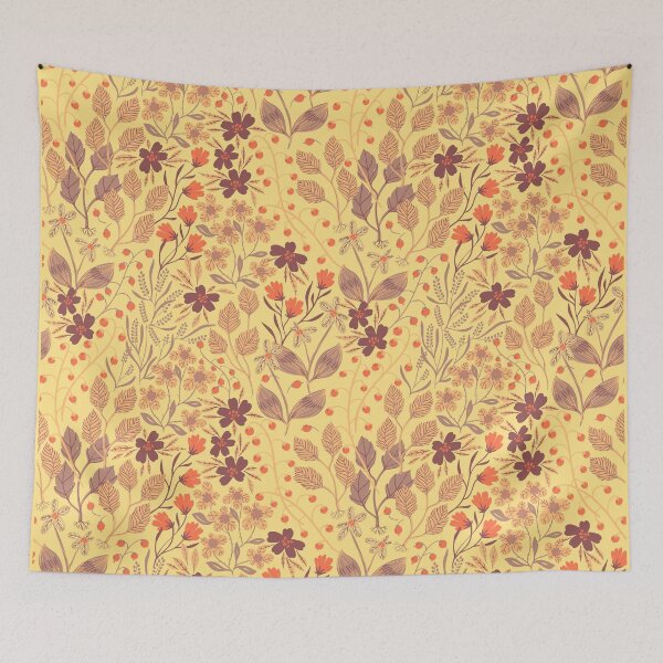 Item preview, Autumn Floral Pattern designed and sold by RetComly.