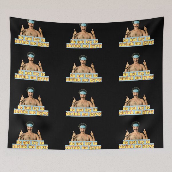 Item preview, Borat do not shrink me gypsy, digital artwork designed and sold by avit1.
