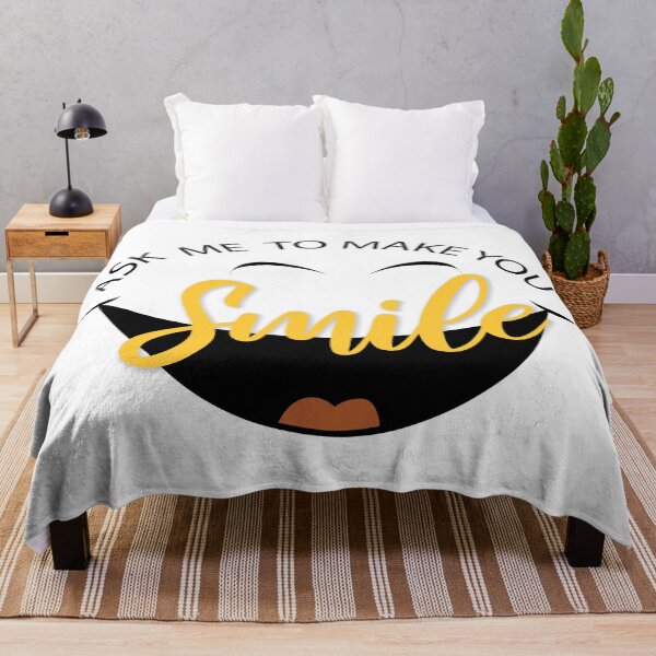 Item preview, Ask Me To Make You Smile designed and sold by LouiseFranksArt.