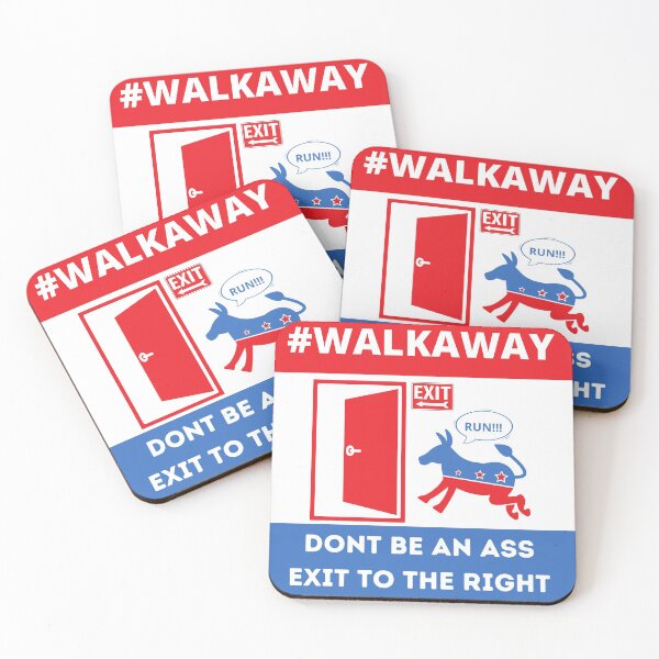 Item preview, Run Walkaway Don't Be an Ass Exit to the Right designed and sold by SquaredApple.
