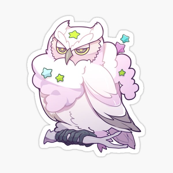 OVERCAST OWL Sticker