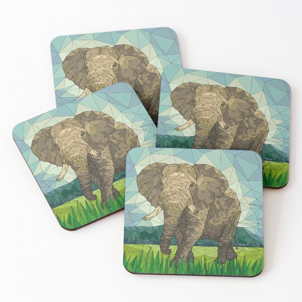Item preview, Nature with Elephant designed and sold by mkvisualstore.