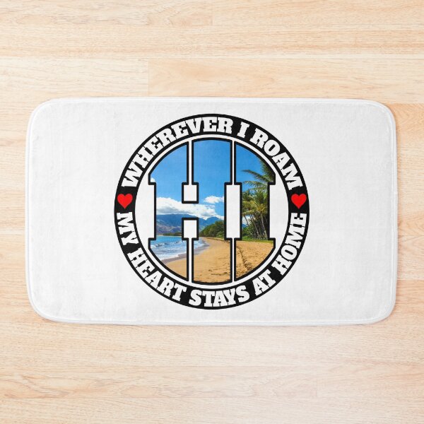 Item preview, Heart Stays Home - Hawaii designed and sold by DonDota.